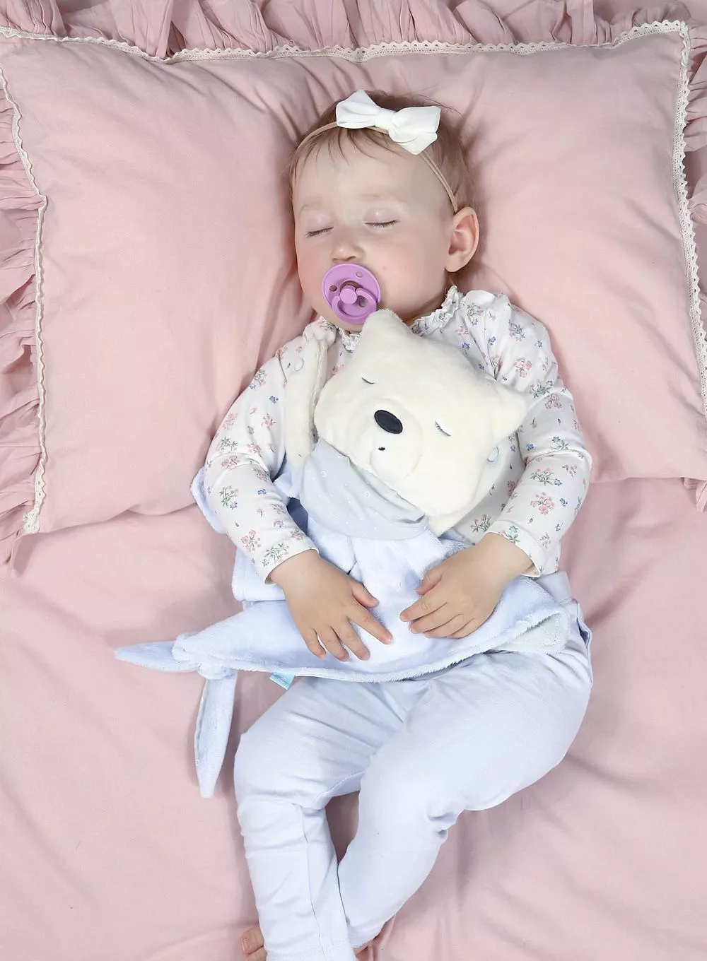 Snoozy Basic grau Baby Einschlafhilfe ab Geburt 5 Geräusche Sanftes Ausblenden 