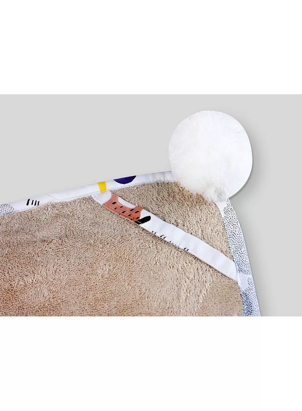 myHummy® Kapuzenhandtuch für Baby 100/100 - Farbe: Beige