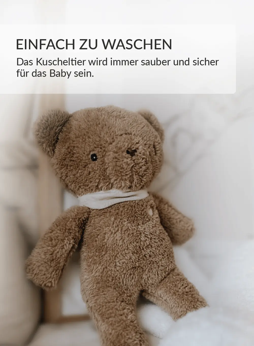 MyHummy® 5in1 mit Wärmekissen - Bär braun