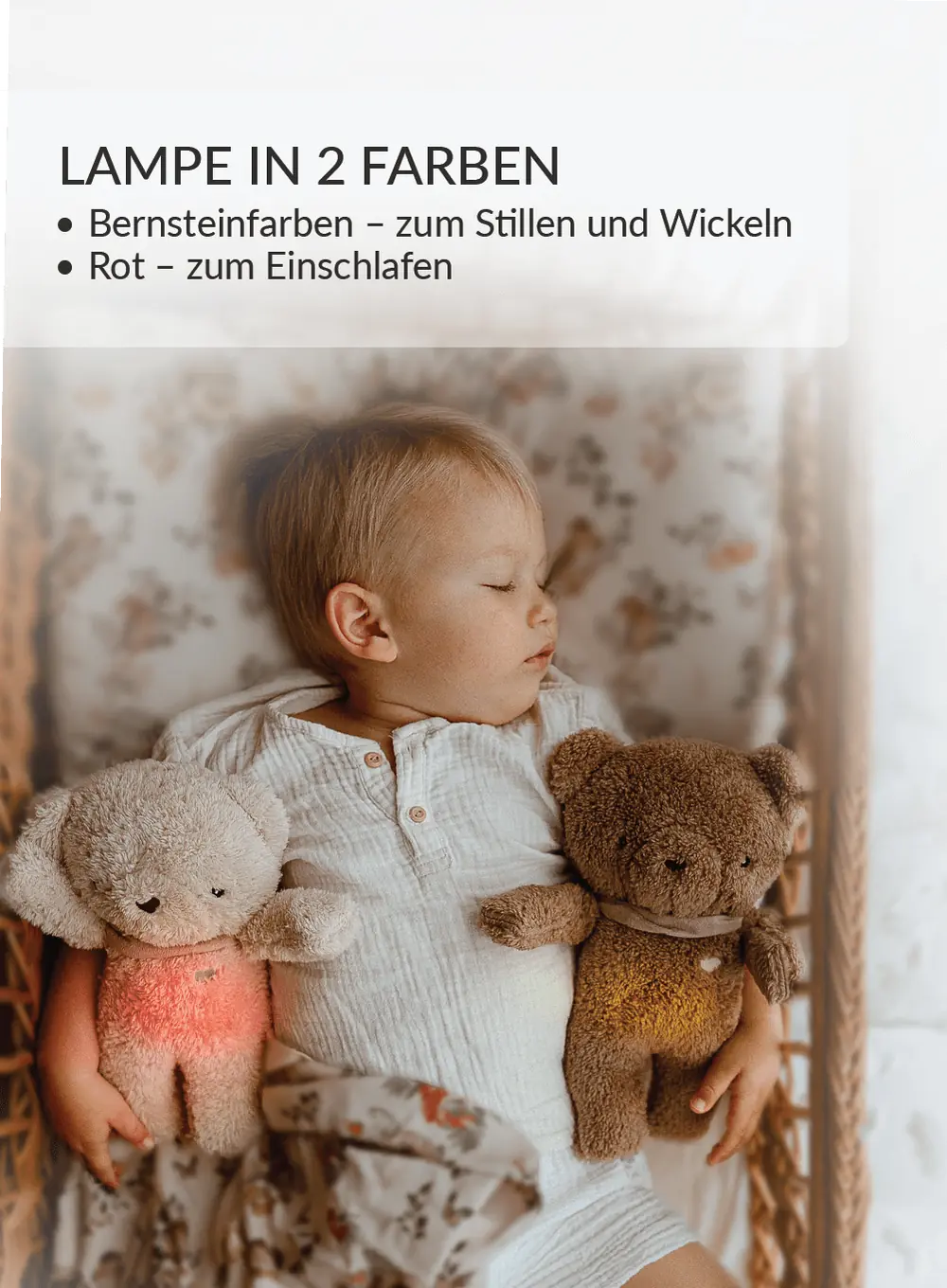 myHummy Bär 5in1 mit Licht  - braun