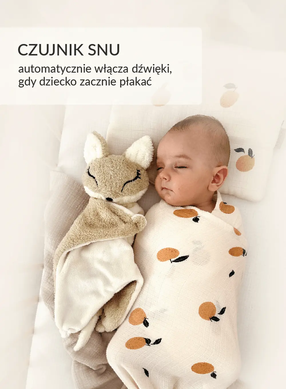 myHummy Schmusetuch Fuchs 5in1 mit Licht