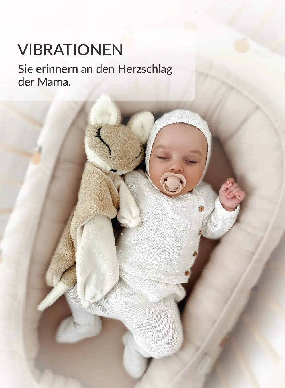 myHummy Schmusetuch Fuchs 5in1 mit Licht