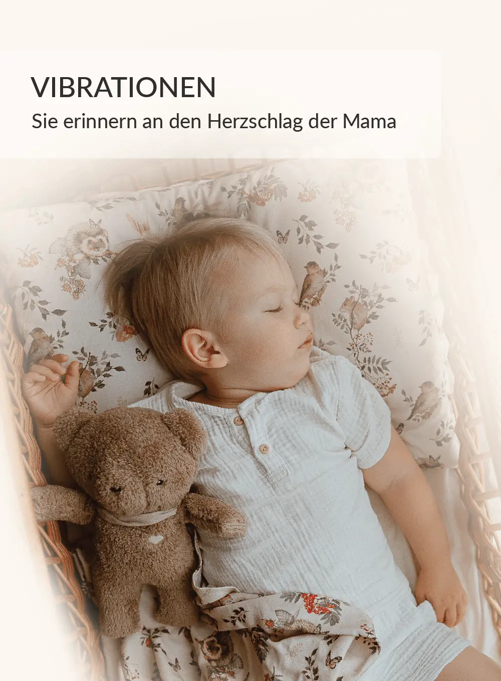 MyHummy® 7in1 App mit Wärmekissen - Bär braun