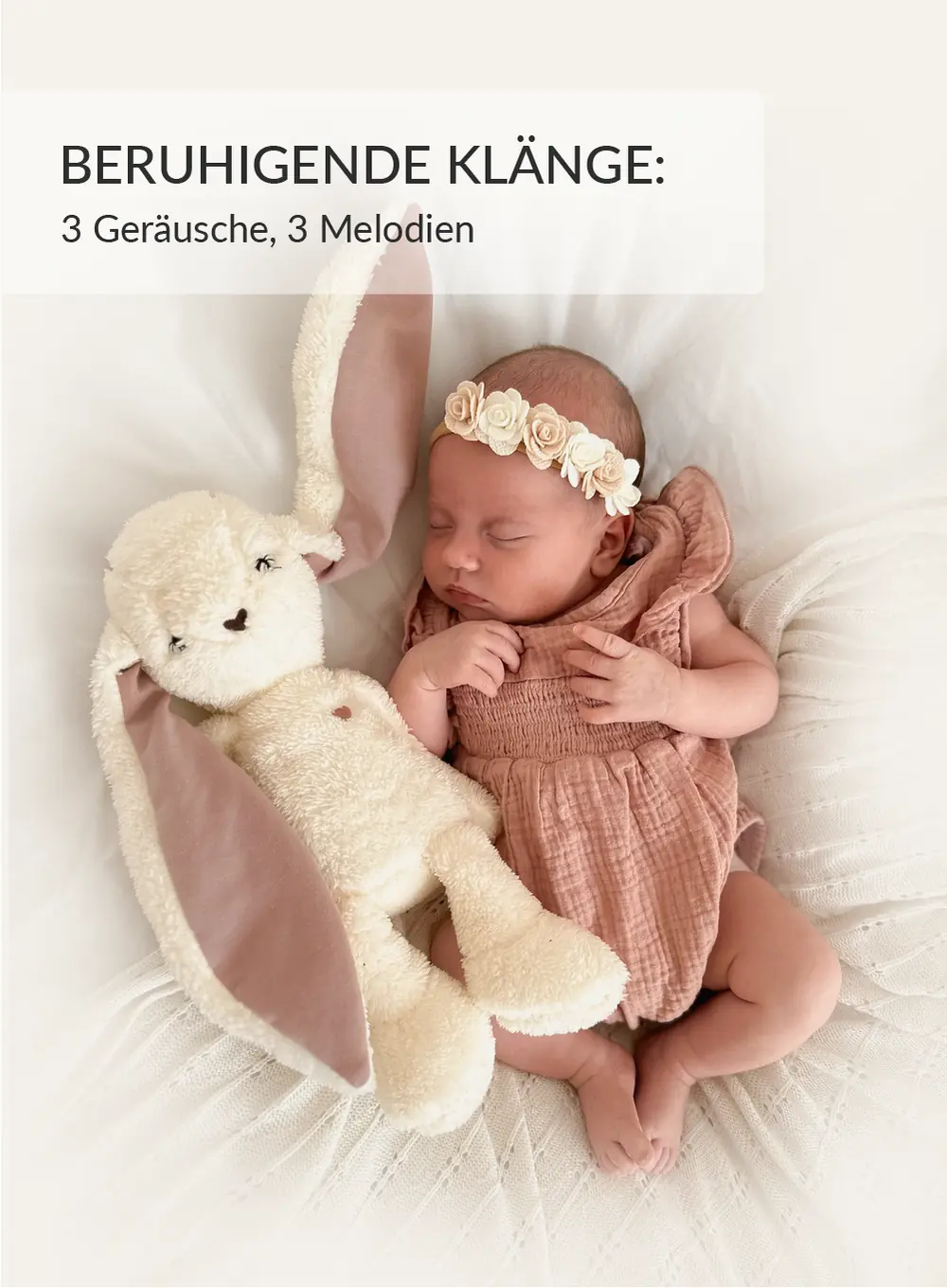 myHummy Häschen 7in1 App - ecru/rosa myHummy Häschen 7in1 App - ecru/rosa