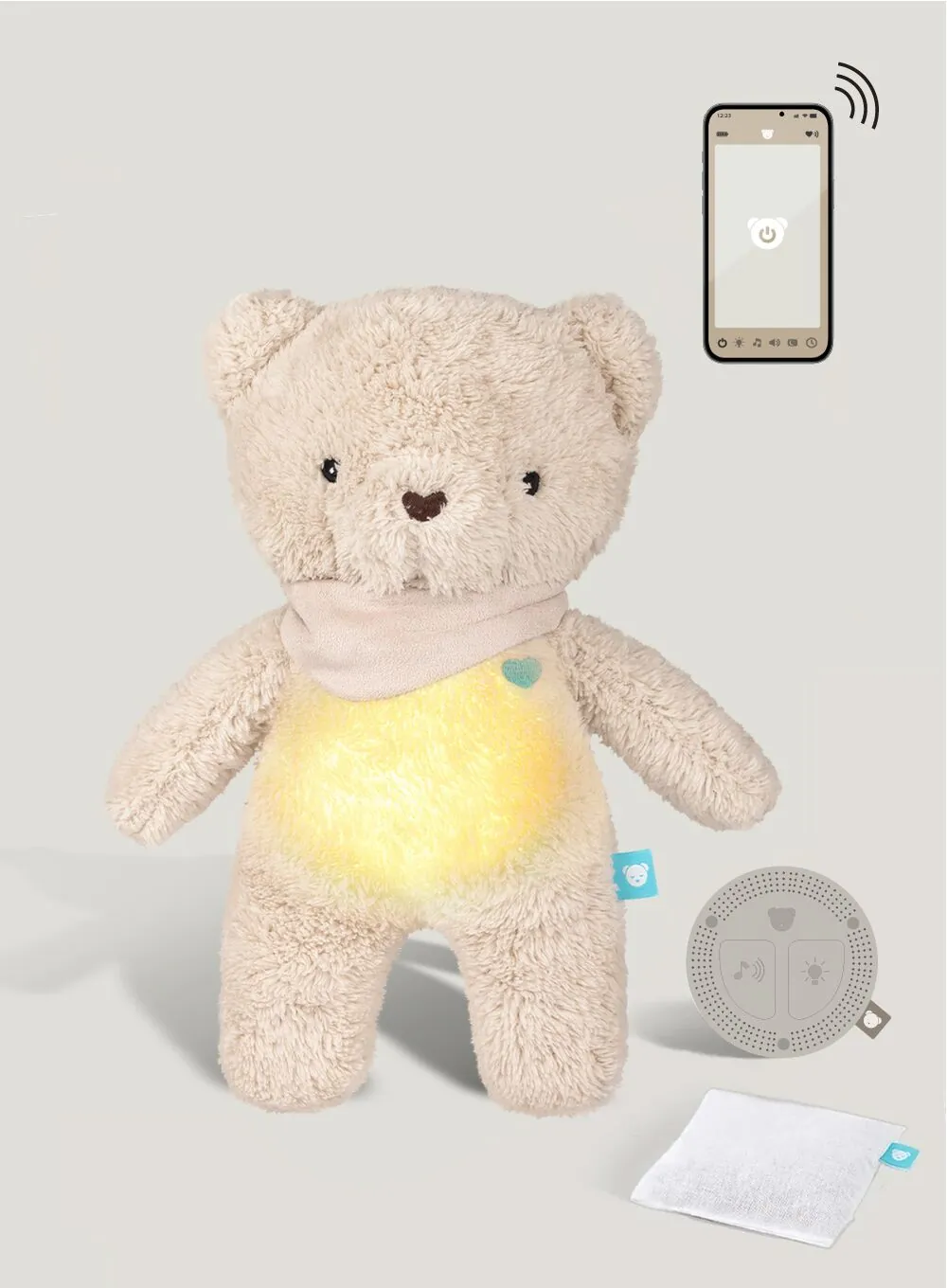 MyHummy® 7in1 App mit Wärmekissen - Bär beige MyHummy® 7in1 App mit Wärmekissen - Bär beige