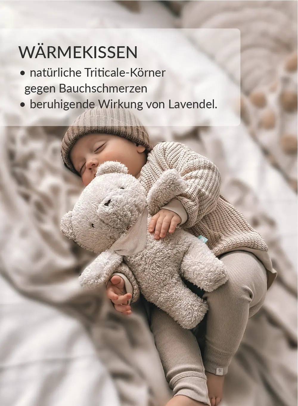 MyHummy® 7in1 App mit Wärmekissen - Bär beige MyHummy® 7in1 App mit Wärmekissen - Bär beige