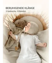 myHummy Schmusetuch Bär 5in1 mit Licht