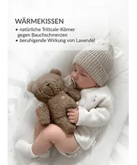 MyHummy® 7in1 App mit Wärmekissen - Bär braun