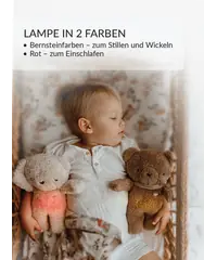 MyHummy® 7in1 App mit Wärmekissen - Bär braun