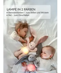 myHummy® Häschen 7in1 App mit Wärmekissen - braun