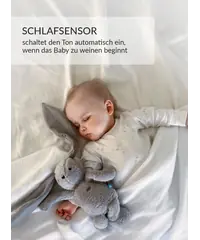 myHummy® Häschen 7in1 App mit Wärmekissen - braun