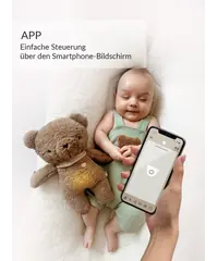 MyHummy® 7in1 App mit Wärmekissen - Bär braun