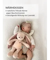 myHummy® Häschen 7in1 App mit Wärmekissen - beige