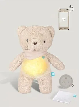 MyHummy® 7in1 App mit Wärmekissen - Bär beige