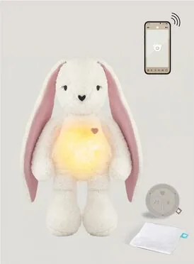 myHummy® Häschen 7in1 App mit Wärmekissen - ecru/rosa