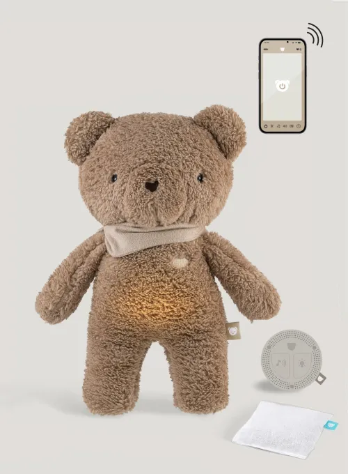 MyHummy® Bär 7in1 App mit Körnerkissen - braun