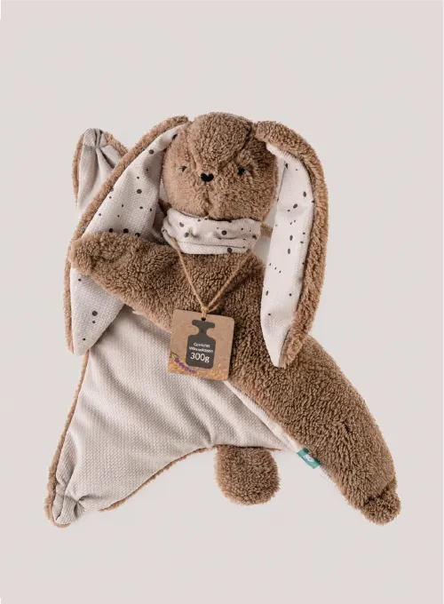 myHummy® Gewichts-Wärmekissen gegen Moro-Reflex: Hase